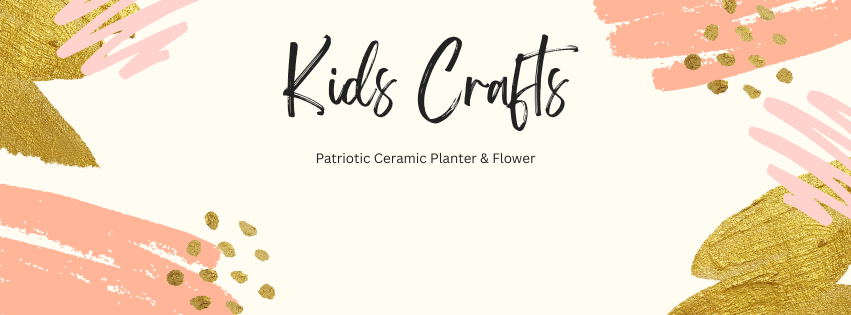 Kids Crafts Planter Flower