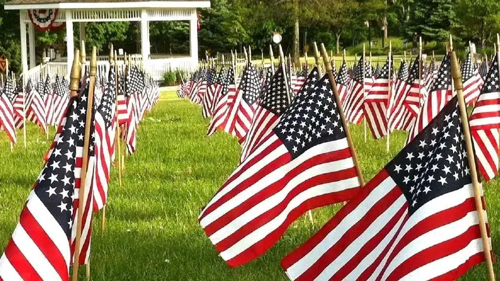 Mem Day Flag